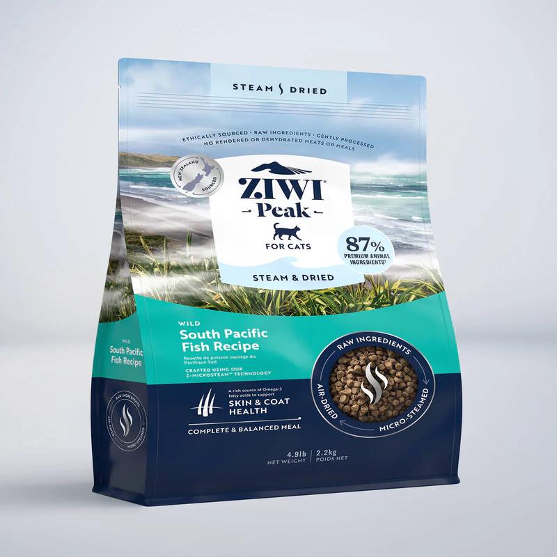 Ziwi Peak Cat Steam Dried Wild South Pacific Fish Recipe