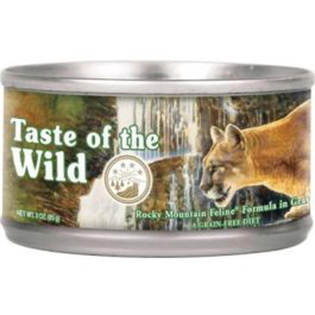 Taste of the Wild Canyon River with Trout & Smoked Salmon Grain-Free Dry Cat Food - 3 oz can