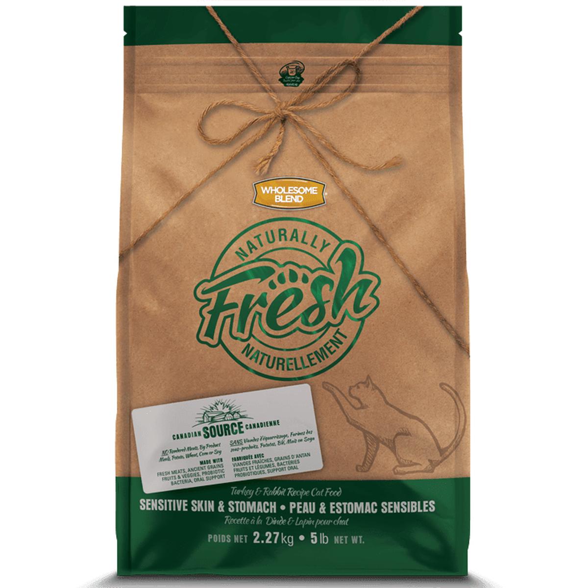 Wholesome Blend Fresh Cat Food Turkey & Rabbit