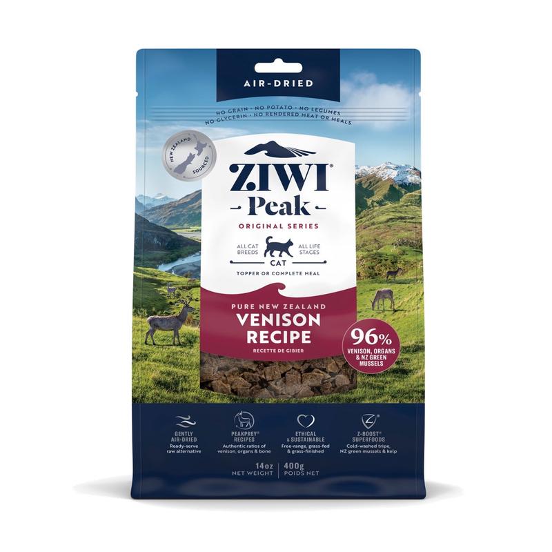 Ziwi Peak Air-Dried Venison Cat Food 14oz